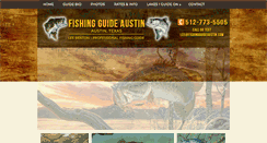 Desktop Screenshot of fishingguideaustin.com